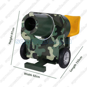 Canon à fumée interactif en forme d'anneau d'air pour enfants, jeu d'arcade à anneaux de fumée pour centres de divertissement, centres commerciaux, parcs - Product Image 5