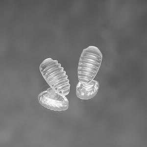 Almohadillas Nasales de Silicona Transparente con Diseño Texturizado y Efecto Masaje, Antideslizantes para Gafas, Modelo Airbag, Primavera 2022 - Product Image 1