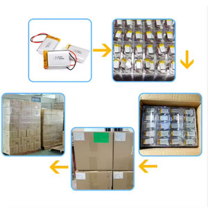 501235 3.7V 150mAh Lityum Polimer Pil Akıllı Gözlük Kulaklık için Küçük Şarj Edilebilir Pil - Product Image 6