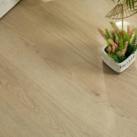 12mm Technisches Holz WPC PVC Vinyl-Bodenbelag Dielen Schlicht Umweltfreundlich Wasserdicht Hotel Schule Innenbereich