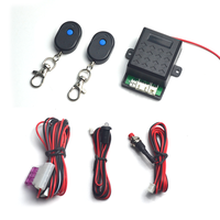 Kit de coupure de circuit intelligent anti-détournement Télécommande de voiture Système d'accès sans clé 12V Déverrouillage automatique Dispositif d'immobilisation