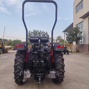Tracteur agricole à roues 4x4 de 70 CV de fabrication chinoise avec système de freinage pneumatique (rouge, machine agricole à haut niveau de sécurité) - Product Image 4