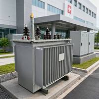 Transformateur immergé dans l'huile S13 11kV 33kV 1000kVA 1600kVA 3 MVA pour sous-station industrielle, certifié ISO9001, prix usine