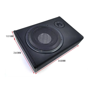 Caisson de basses mince actif de voiture de 8 pouces 150W <span class=keywords><strong>20</strong></span> - 150 <span class=keywords><strong>Hz</strong></span> DC 12V Caisson de basses pur ultra-mince de voiture sous le siège - Product Image 4