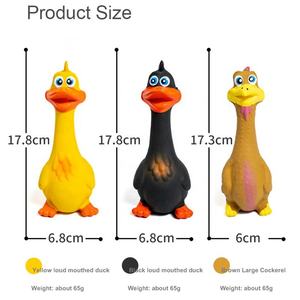Eco-friendly Pet Dog Chew Toys Play Teething <b>Squeaky</b> Dog Toys Natural Latex Toys for Dogs - Product Image 6