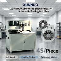 Machine de test de pulvérisation de douche automatique XUNNUO multi-tension 2kW à commande PLC avec garantie d'un an