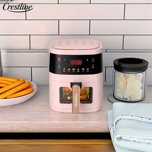 Freidora de Aire Digital Inteligente de Alta Calidad, Horno sin Aceite de 5L, Freidora de Aire de Acero Inoxidable de 5L, Nuevo Estilo - Product Image 3