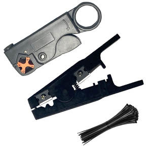 Câble Ethernet 8P 6P Lan Testeur Cutter Pass Through Hand Tool RJ45 Sertissage Outil Réparation Réseau Tool Kit pour <span class=keywords><strong>Home</strong></span> <span class=keywords><strong>Office</strong></span> - Product Image 2