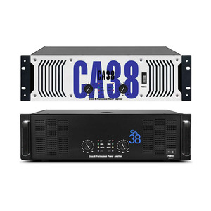 CA38 3U Amplificador de potencia de audio profesional de clase AB de alta potencia, 2 canales, 1700W*2, para sistemas de sonido en espacios de presentaciones. - Product Image 5