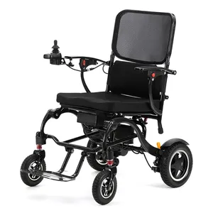 كرسي متحرك من ألياف الكربون بتصميم جديد ، مورد كرسي متحرك بمحركات من ألياف الكربون ، كرسي متحرك كهربائي قابل للطي بالجملة