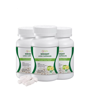 Suplementos veganos para el control de peso, extracto de frijol blanco, cápsulas adelgazantes para adultos, mejora el apoyo al movimiento intestinal - Product Image 1