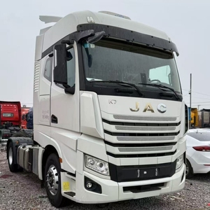 Precio bajo de alta calidad 2021 usado Jac K7 Tractor camión 420/460 Hp 4X2 Airbag puente transmisión automática Tractor cabeza remolque - Product Image 3