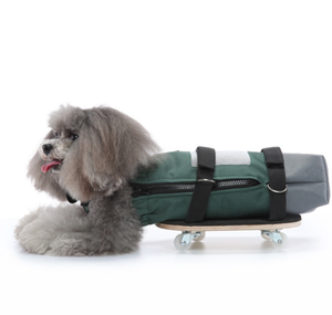 Waterproof Pet Mobility Slider Dog Drag Bag Rolling Carrier Mesh Vent Adjustable Straps for <b>Disabled</b> Dogs - Product Image 2