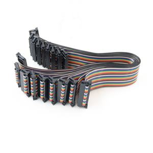 Câble plat IDC vers IDC personnalisé YZCONN 2,54 mm pour fils électriques, faisceau de câbles à ruban 6P 10P 14P 16P 20P 40P - Product Image 1