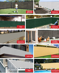 Offre Spéciale écran de confidentialité filet extérieur HDPE résistant aux UV pare-soleil tissu pour balcon clôture jardin - Product Image 6