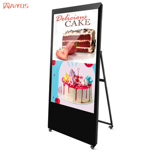 Verwendet 32 \ "55 \" 65 \ "Faltbarer <span class=keywords><strong>Android</strong></span> Tablet PCS Stand Digital Signage Kiosk mit Touchscreen-Bildschirm Werbung LCD-Display - Product Image 2