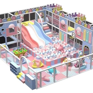 <span class=keywords><strong>Juegos</strong></span> <span class=keywords><strong>Modulares</strong></span> Interactivos de Tobogán, Castillo Inflable, Gran Parque Infantil Interior para Niños - Product Image 1