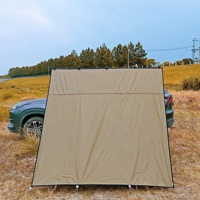 Chine prix d'usine 4X4 camping tout-terrain 2x2m nouveaux produits tentes auvent latéral de voiture avec murs