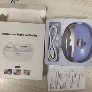 Safety Trimmer <b>File</b> Cutter Baby Automatic Polishing Scissors Electric 2-In-1 Nail Clipper Clippers Baby Safety Nail Clippers - Product Image 6