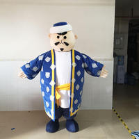 Mascotte gonflable personnalisée unisexe Shengye, Dieu de la Fortune, pour les fêtes de Noël et la publicité, fabriquée par l'usine chinoise Shengye