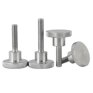 DIN 464 yüksek tip başparmak vida 304 # paslanmaz çelik çinko kaplama tırtıllı topuzu vidalar - Product Image 4