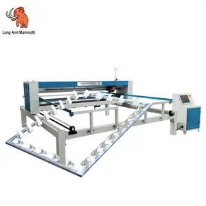 Accueil Couette CNC à grande vitesse Machine de fabrication automatique par ordinateur Machine à coudre à aiguille unique en Chine