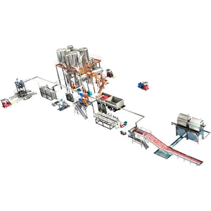 Sortie d'usine ligne de production de jus de fruit ligne de traitement de jus d'orange