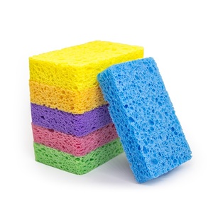 Esponja de Limpieza de Cocina Comprimida, Ecológica y Biodegradable, Hecha de Pulpa de Madera, Algodón y Celulosa - Product Image 3