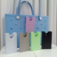 Porte-gobelet étanche en EVA écologique Zhuo Ning pour sac de plage, insert de téléphone, breloque, accessoires de sac fourre-tout, étui universel, logo personnalisé