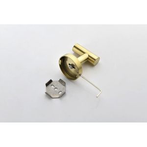 DB Luxury Juego de accesorios de baño modernos de 3 piezas Toallero de acero inoxidable y latón para hoteles - Product Image 3