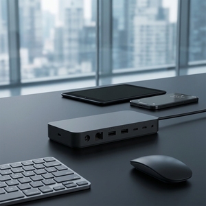 마이크로소프트 서피스 썬더볼트 4 도크 165W 전원 공급 도킹 스테이션 - Product Image 4