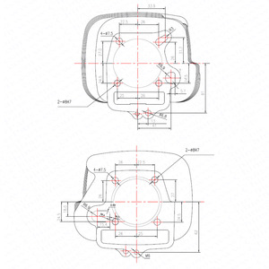Kit de Piston de cylindre de 56MM 13MM pour YinXiang YX140 <span class=keywords><strong>140CC</strong></span> YX1P56FMJ Kaya Xmotos <span class=keywords><strong>Apollo</strong></span> <span class=keywords><strong>Orion</strong></span> Dirt Pit Bikes Parts - Product Image 4