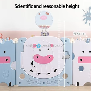 Corralito Plegable y Ajustable de Plástico para Bebés VSUCH, Nuevo Diseño de 150*200cm, con Accesorios, para Niños, para Jugar en Casa - Product Image 5