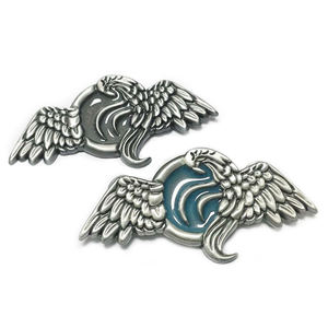 Benutzer definierte Metall Pin 3d benutzer definierte Metall Pilot Wings Pin Abzeichen für Werbe geschenke - Product Image 1