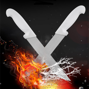 H1156 Trắng PP xử lý giá cả phải chăng nhà bếp dao đặt 4 cái trang trại nhà bếp dao đặt máy rửa chén an toàn nấu ăn dao đặt không có khối - Product Image 6