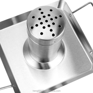 Utensilio para Asar al Aire Libre, Soporte para Asar de Acero Inoxidable, <span class=keywords><strong>Sartén</strong></span> Antiadherente para Asar <span class=keywords><strong>Pollo</strong></span>, <span class=keywords><strong>Sartén</strong></span> Desmontable para Asar <span class=keywords><strong>Pollo</strong></span> a la Cerveza - Product Image 6