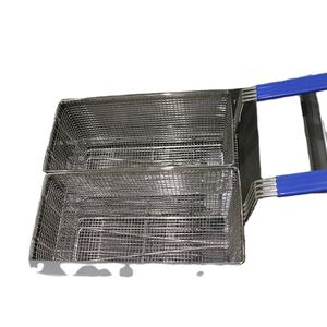 Freidora Eléctrica Comercial Kingbetter de Acero Inoxidable con Tanque Único, Arranque con un Toque, Capacidad de Aceite de 35-40L*2, Filtro de Aceite - Product Image 5