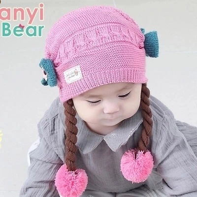 hat-dark pink