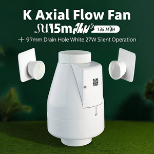 Aspiradora K Axial Blanca 135m³h 10904 - Product Image 3