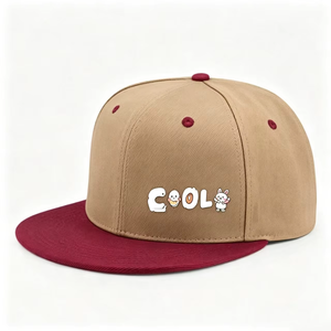 หมวกแก๊ปแบบ Snapback คุณภาพส่ง ขายส่ง แบบสองสี ปีกแบน พิมพ์ลายสัตว์ด้วยเทคนิค Sublimation พร้อมโลโก้ รูร้อยเชือก ปรับแต่งสีได้ สำหรับผู้ชายและผู้หญิง - Product Image 3