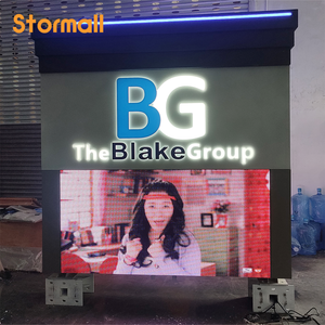 Factory Customized Waterproof High Durable <strong>Way</strong> Finding Letter LED Logo Signs Pylon <strong>Sign</strong> with Screen - Product Image 6