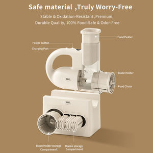 Coupe-légumes <span class=keywords><strong>électrique</strong></span>, trancheuse, hachoir, robot culinaire <span class=keywords><strong>pour</strong></span> la maison et la cuisine commerciale CE KC OEM - Product Image 5