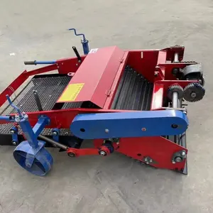 Walking tractor herb harvester specializes in collecting granular herbs Pinellia ternata harvester