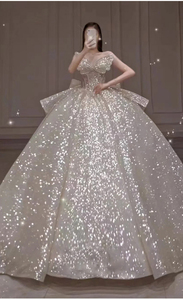 Vestido <span class=keywords><strong>de</strong></span> <span class=keywords><strong>Novia</strong></span> Principal Estilo Francés <span class=keywords><strong>2022</strong></span> Nuevo <span class=keywords><strong>Para</strong></span> <span class=keywords><strong>Novia</strong></span> Verano Confección <span class=keywords><strong>de</strong></span> Alta Calidad Pecho Tren Largo Tallas Pequeñas y Grandes - Product Image 3