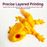 Jouet caméléon articulé imprimé en 3D, ornement caméléon à articulations mobiles, modèle créatif pour bureau, plusieurs couleurs disponibles