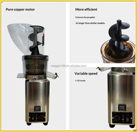Gemakkelijke Reiniging Commerciële Sapcentrifuge Ananas Sapmaker Sinaasappel Appel Sap Extractor Machine voor het maken van sap van fruit en groenten