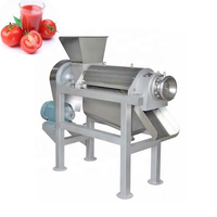 Koudpers sapcentrifuge met schroef, 160 kg hydraulische pers, fruit- en groentepulpmachine