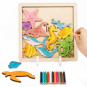 <span class=keywords><strong>Puzzle</strong></span> 3d pour enfants, jouets éducatifs montessori, <span class=keywords><strong>puzzle</strong></span> en bois <span class=keywords><strong>personnalisé</strong></span> avec nom - Product Image 2