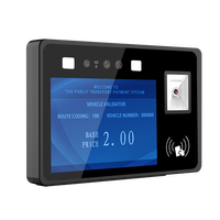 Validador de autobús Android PF818 con escáner de código QR, validador de autobús, dispositivo de deslizamiento de tarjeta de pago, máquina, validador de billetes de autobús