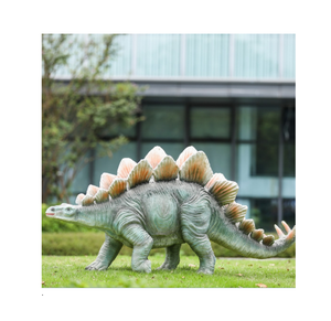 Centre commercial extérieur <span class=keywords><strong>Jurassic</strong></span> <span class=keywords><strong>Park</strong></span> et décoration de sculptures de dinosaures dans le parc - Product Image 1